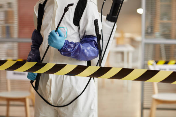 Professional Biohazard Cleanup technician working in Auburn, KY